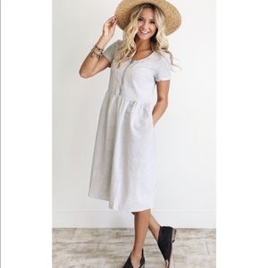 Roolee Dress Lucy Stripe